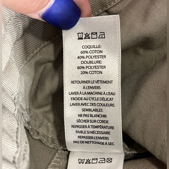 Happily Grey NWT Tan Cargo Pants SZ large - Picture 8 of 9